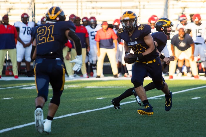 Ethan Clark (34) of Clarkston. Photo by Katy Kildee